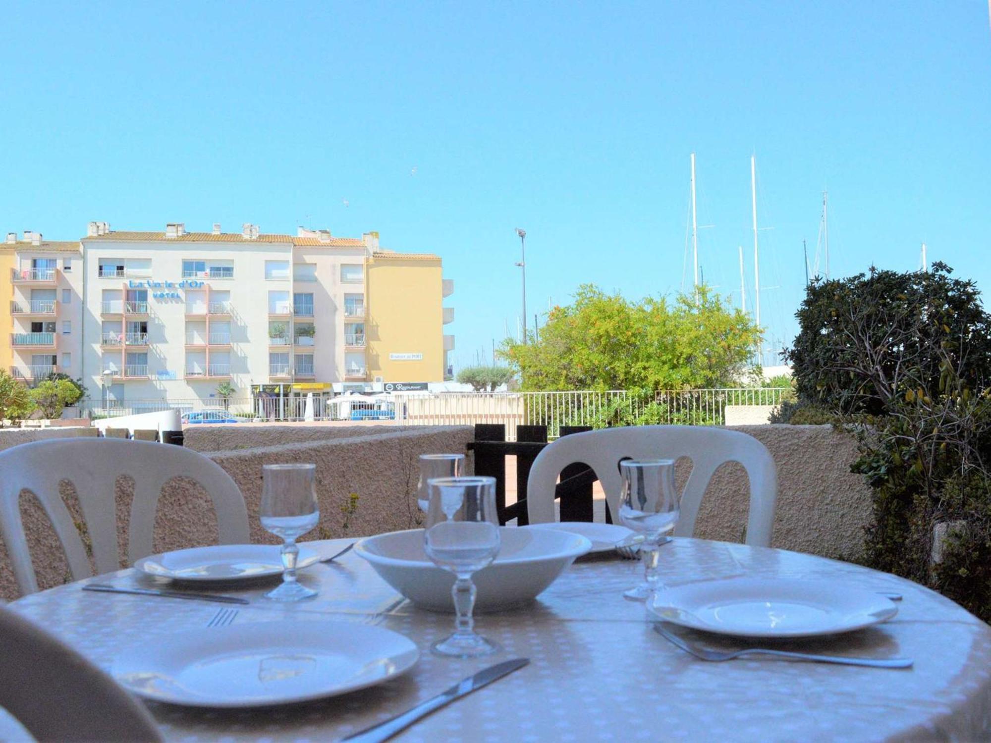 Studio Cabine, Terrasse, Cap D'Agde - 4 Pers, Proche Plage Et Commerces - Fr-1-249-255 Exteriör bild