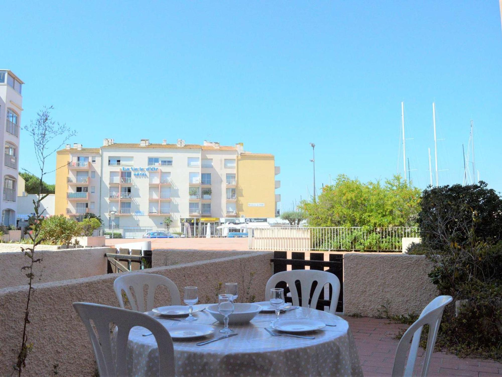 Studio Cabine, Terrasse, Cap D'Agde - 4 Pers, Proche Plage Et Commerces - Fr-1-249-255 Exteriör bild