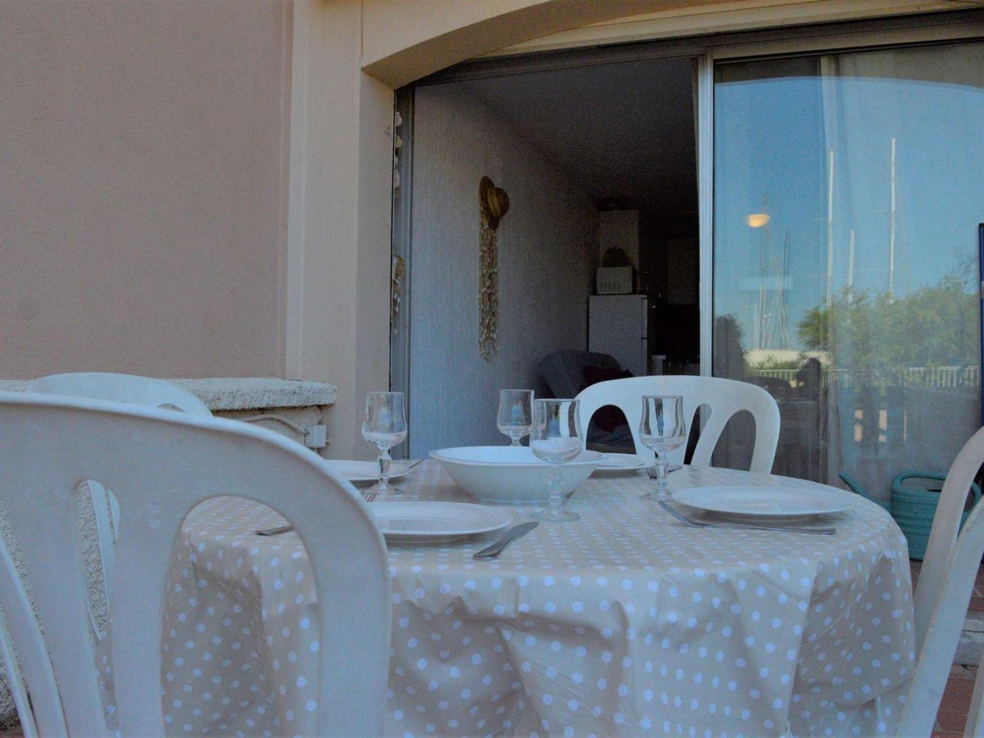 Studio Cabine, Terrasse, Cap D'Agde - 4 Pers, Proche Plage Et Commerces - Fr-1-249-255 Exteriör bild